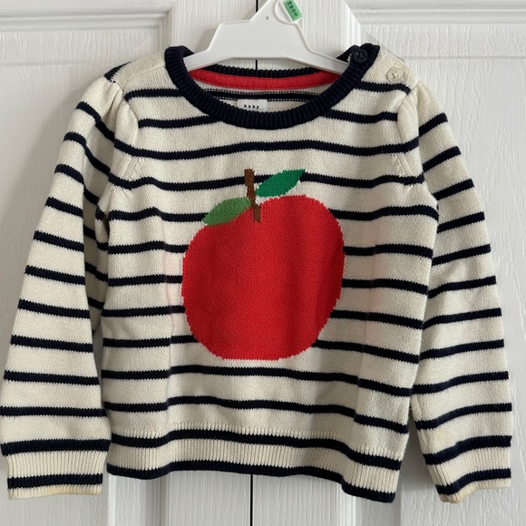 Baby Gap Apple Sweater 12-18 - Picture 1 of 4